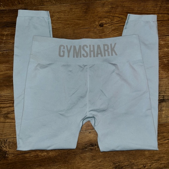 Gymshark Pants - Gymshark Women's Light Blue Leggings